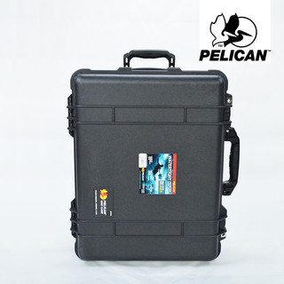 派力肯（PELICAN） 1560防护箱户外防水箱塘鹅摄影器材箱拉杆箱仪器仪表减震周转箱三防箱 黄色-空箱