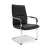 迪欧 办公椅 DE1825C黑色西皮椅 585*730*975 （把） 品牌专享
