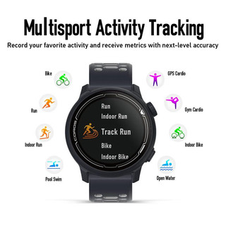 高驰（COROS）PACE 2 运动手表GPS心率监测 20天长电池寿命 睡眠追踪超轻户外运动男女款 White