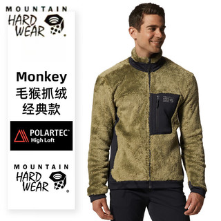 Mountain Hardwear山浩大螺母MHW男款Monkey毛猴抓绒户外rtec冬 黑色_2019301-091  XL