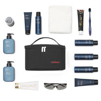 青水艺阁 网红大容量洗漱包男女出差健身收纳包防水纯色便携化妆包日用品