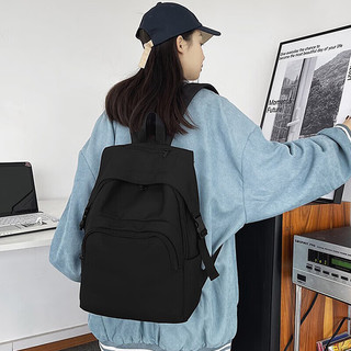 克路驰女士双肩包韩版学院风背包大容量初高中大书包电脑旅行包