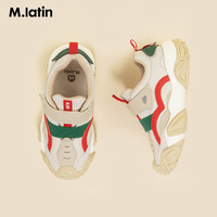 M.Latin 马拉丁 童鞋儿童运动鞋2022秋季男女中大童防滑防踢复古老爹鞋