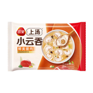 三全 鲜美猪肉上汤小云吞400g