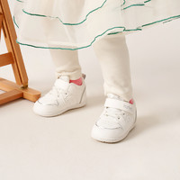 卡特兔小白鞋女童宝宝学步鞋男童板鞋稳步鞋子婴儿机能鞋软底童鞋