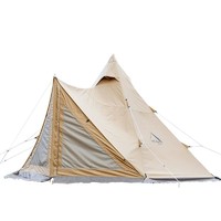 tent-mark tentmark金字塔TC单人舒适款2人用帐篷空间大户外精致露营带帐帘