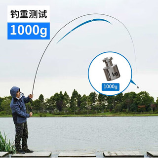 鱼竿钓鱼竿钓鱼装备溪流竿手竿超轻超硬渔具CAP3.6m套装-2987650