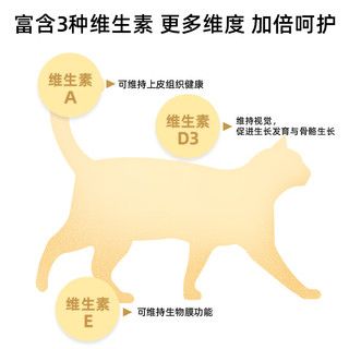 新宠之康 宠物鱼油软胶囊-猫用60粒 猫咪深海鱼油三文鱼油浓缩美毛防掉毛用品宠物营养补充剂