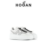 HOGAN H-STRIPES系列 女士低帮休闲鞋 HXM6450FE91 白/灰 41.5