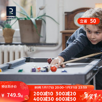 迪卡侬（DECATHLON）台球桌家用儿童成人小型家庭美式桌球台室内娱乐IVG6 迷你台球桌-侧边提手设计（长118宽64）
