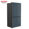 澳柯玛（AUCMA）616升商用大容量冰箱 十字对开门零嵌入底部散热风冷无霜三系统三循环抗氧锁鲜冰箱BCD-616WPGEVS