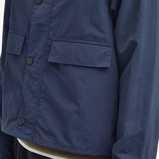 Barbour SL Spey男女同款修身防雨夹克 深蓝色 S