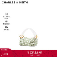 CHARLES & KEITH CHARLES&KEITH 珍珠手柄鏈條包 CK2-20781781 Green綠色