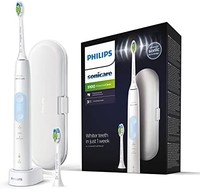 PHILIPS 飞利浦 Sonicare ProtectiveClean 5100 电动牙刷带旅行盒 3 种清洁模式和 2 个亮白牙刷头