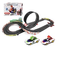 Carrera軌道賽車GO系列1:43馬里奧兒童玩具男孩遙控汽車玩具車軌道車套裝 軌長4.9m 馬里奧賽車