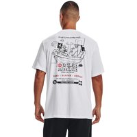 安德玛 UA 男子圆领宽松训练运动短袖T恤1376856