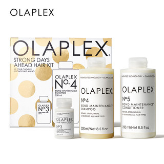 Olaplex 欧拉裴345节日礼盒发膜洗发水修护受损