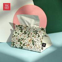 大都会艺术博物馆 鹦鹉与木槿花系列花卉 纸巾盒