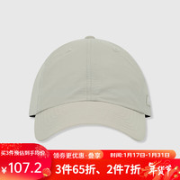 SPAO帽子秋冬新款情侣款休闲运动纯色棒球帽SPACC38A01 浅灰色 M（56-58cm）