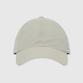 SPAO帽子秋冬款休闲运动纯色棒球帽SPACC38A01 浅灰色 M（56-58cm）