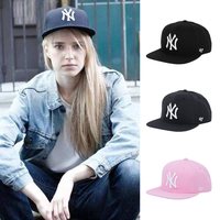 47brand 47 Brand联名MLB棒球帽嘻哈街头潮流男女刺绣平沿遮阳NY洋基潮