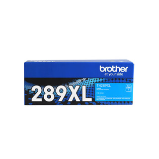 兄弟TN-289系列黑色粉仓彩色墨盒适用L3228CDW、L3288CDW、L3528CDW TN-289XLC青色（约2300页）