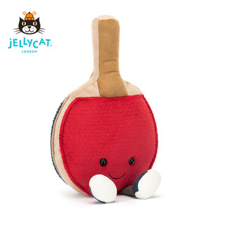 Jellycat2024新春趣味运动乒乓球拍毛绒玩具公仔玩偶 趣味运动乒乓球拍 高28 X 宽15 CM