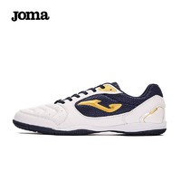 Joma 荷马 足球鞋男成人足球比赛训练鞋 IN IC五人制室内场地防滑平底足球鞋 蓝白 42