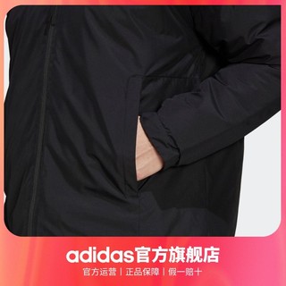 adidas 阿迪达斯 官方轻运动男装冬季保暖运动连帽棉服HD8903