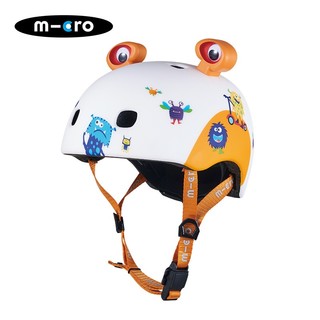 m-cro 【头盔】迈古micro护具儿童头盔 自行车头盔 骑行运动儿童护具 小怪兽-M码