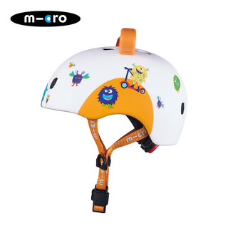 m-cro 【头盔】迈古micro护具儿童头盔 自行车头盔 骑行运动儿童护具 小怪兽-M码