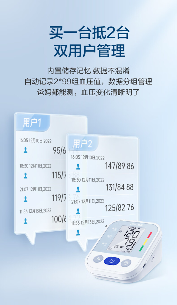 乐普 送台血压计，长辈以为上百的礼物，实际只要几十元！