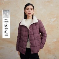 FINITY 菲妮迪 秋冬休闲长袖保暖舒适短款女式轻羽绒服外套