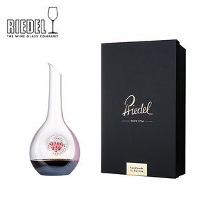 醴铎RIEDEL祝福醒酒器施华洛世奇限量版粉色 奥地利手工醒酒器 1210ml