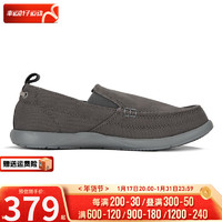 卡骆驰（crocs）男鞋 2024春运动鞋透气耐磨健步轻便帆布乐福鞋舒适休闲鞋 沃尔卢/石板灰 M11(45-46)