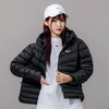 耐克（NIKE）女装2023运动休闲服连帽防寒保暖外套夹克羽绒服 CU5095-011/黑色75%灰鸭绒 M