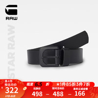 G-STAR RAW2024Zed针扣男装牛皮带裤腰带 95CM