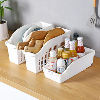 YAMADA 山田照明 日本厨房收纳盒桌面家用水槽下橱柜整理盒零食杂物储物收纳筐
