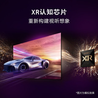 索尼（SONY）XR-85X91L 85英寸 AI智能摄像头 游戏电视 4K 120Hz高刷 XR认知芯片 PS5理想搭档 XR-85X91L