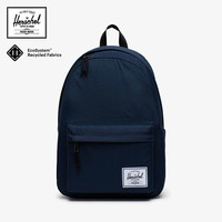 Herschel赫行 【New Classics】Classic双肩包大容量拉链书包 经典海军蓝 26L