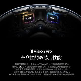 Apple Vision Pro苹果VR眼镜 便携高清 苹果头显 苹果ar智能眼镜 Vision Pro 1TB  ( 1-2周发货） 美版