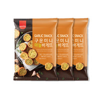 samlip 韩国进口samlip三立蒜香味烤面包干法式切片酥脆休闲零食