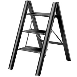KENT 肯特 肯泰家用梯子多功能折叠梯加厚铝合金人字梯三步楼梯伸缩便携梯凳
