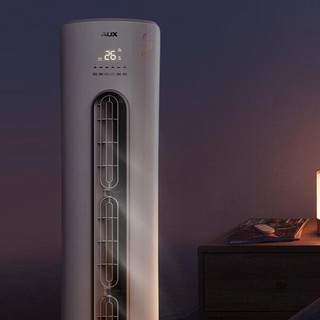 AUX 奥克斯 空调立式柜一级变频冷暖节能 大风口除菌自清洁立式空调柜机旗舰款  大3匹