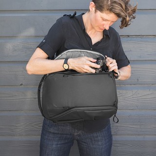巅峰设计 Peak Design Everyday Backpack Zip 每日第二代双肩摄影包 Zip背包20升黑色-快递