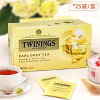 川宁 TWININGS 英国 豪门伯爵红茶 进口茶叶 办公室下午茶烘焙奶茶茶粉独立茶包 川宁浓香型红茶2g*25袋