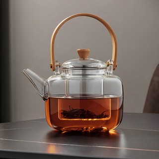 TEAHUE 忆壶茶 茶壶煮茶器 泡茶壶玻璃茶具 900ML