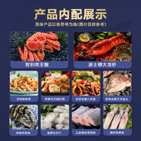 今锦上海鲜礼盒含帝王蟹波龙等年夜饭年货海鲜大礼包10种