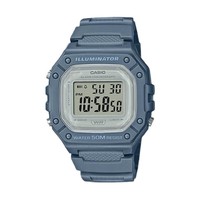 CASIO 卡西欧 男士多功能小方块腕表 W-218HC-2AVDF