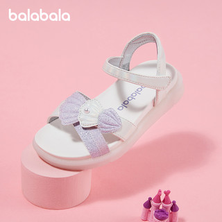 巴拉巴拉儿童凉鞋夏季潮流轻便女童软底护脚防滑童鞋婴幼儿中大童